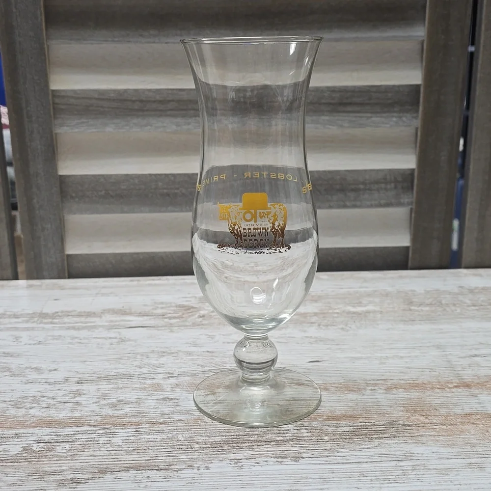 Vintage Girves Brown Derby Stem Cocktail Glass – Rare – Excellent Condition